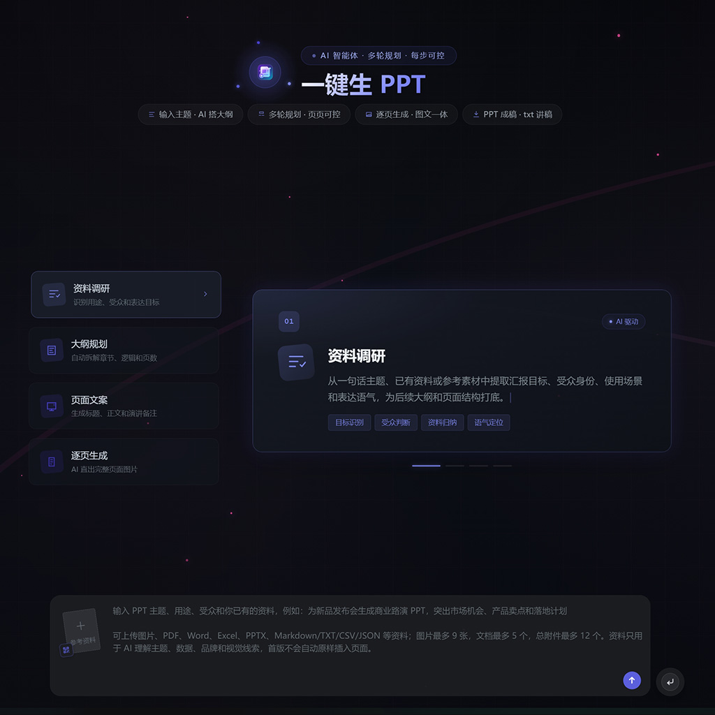 一键生PPT与商务演示案例 - 菁选灵创